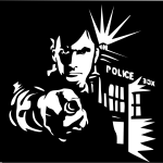 Doctor Who Tenth | Die Cut Vinyl Sticker Decal | Blasted Rat