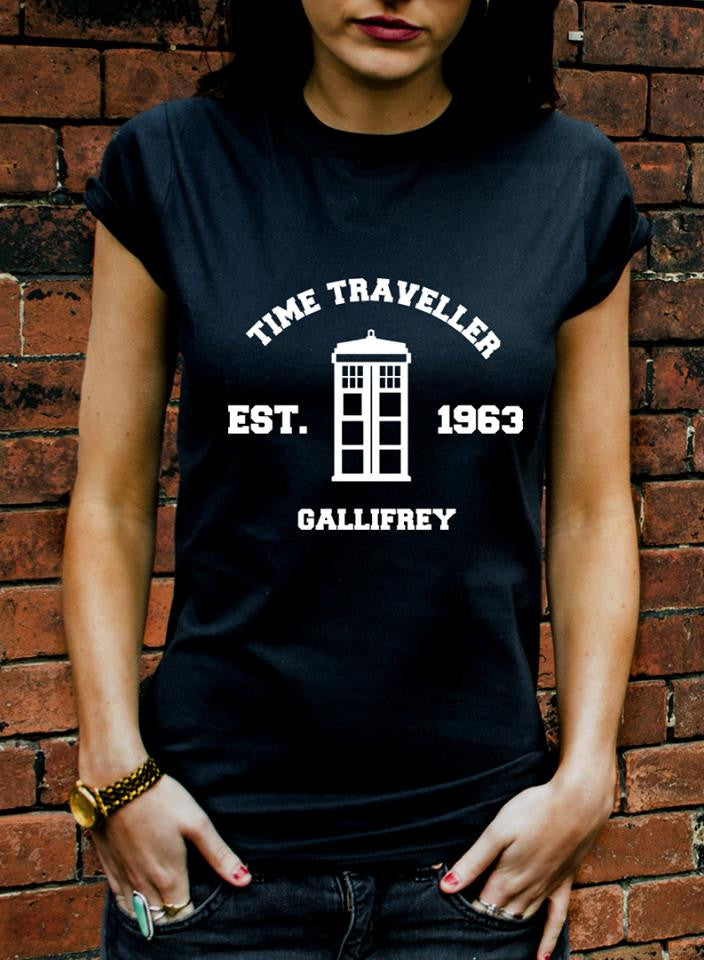Doctor Who Time Traveller Gallifrey T-shirt | Blasted Rat