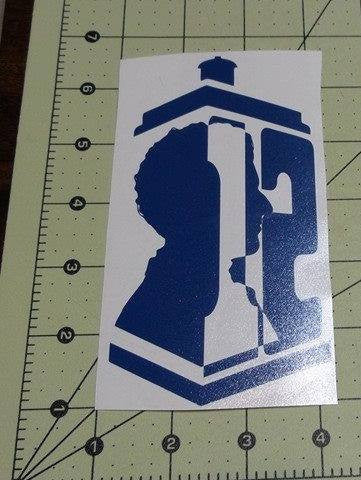 Dr Who 12th Doctor | Die Cut Vinyl Sticker Decal