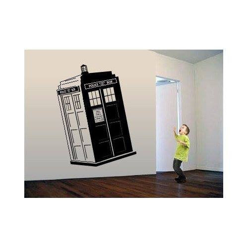 Doctor Who Tardis Police Box Whovian 23" | Die Cut Vinyl Wall Decal Sticker | Blasted Rat