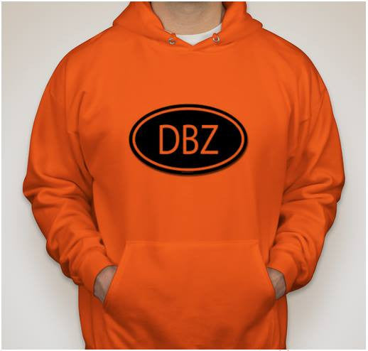 Dragon Ball Z Logo DBZ Initials Hoodie