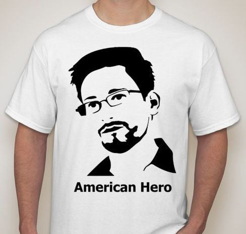 Edward Snowden American Hero T-shirt