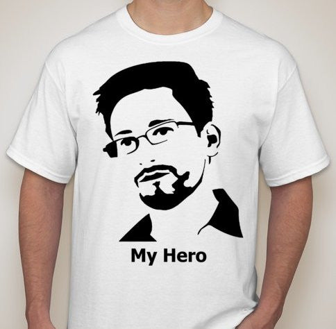 Edward Snowden My Hero T-shirt