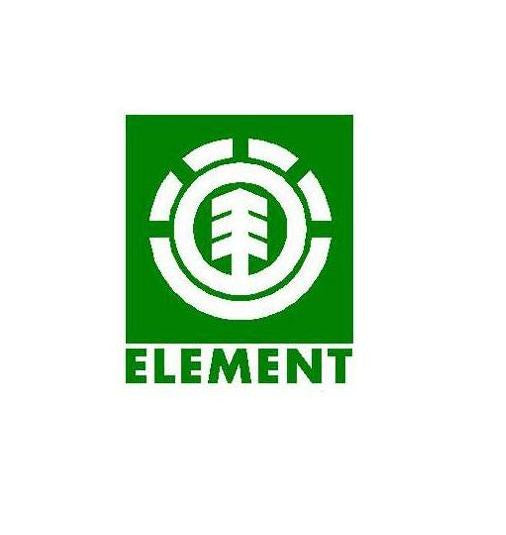 Element Clothing Circle Logo | Die Cut Vinyl Sticker Decal | Blasted Rat