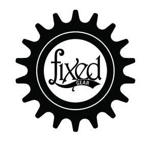 Fixed Gear Cog Logo | Die Cut Vinyl Sticker Decal Sticker | Blasted Rat