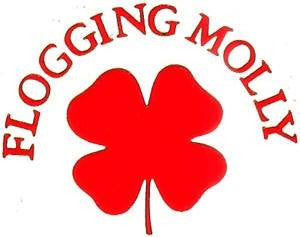 Flogging Molly Clover | Die Cut Vinyl Sticker Decal | Blasted Rat
