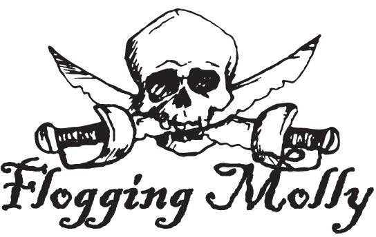 Flogging Molly Pirate | Die Cut Vinyl Sticker Decal | Blasted Rat