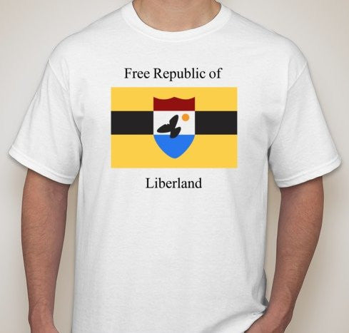 Free Republic Of Liberland T-shirt | Blasted Rat