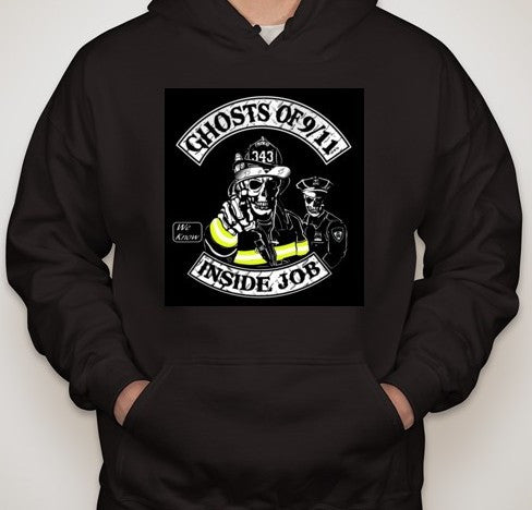 Ghosts of 9/11 Hoodie | Blasted Rat