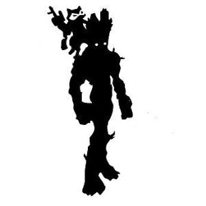 Guardians Of The Galaxy Groot And Rocket | Die Cut Vinyl Sticker Decal | Blasted Rat