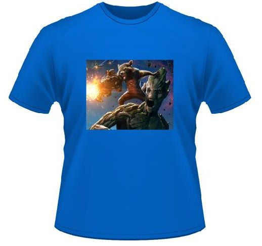 Guardians Of The Galaxy Rocket And Groot T-shirt | Blasted Rat