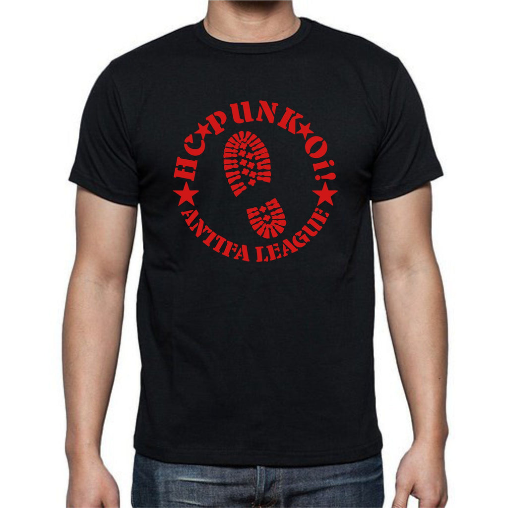 HC Oi Punk Antifa League T-Shirt