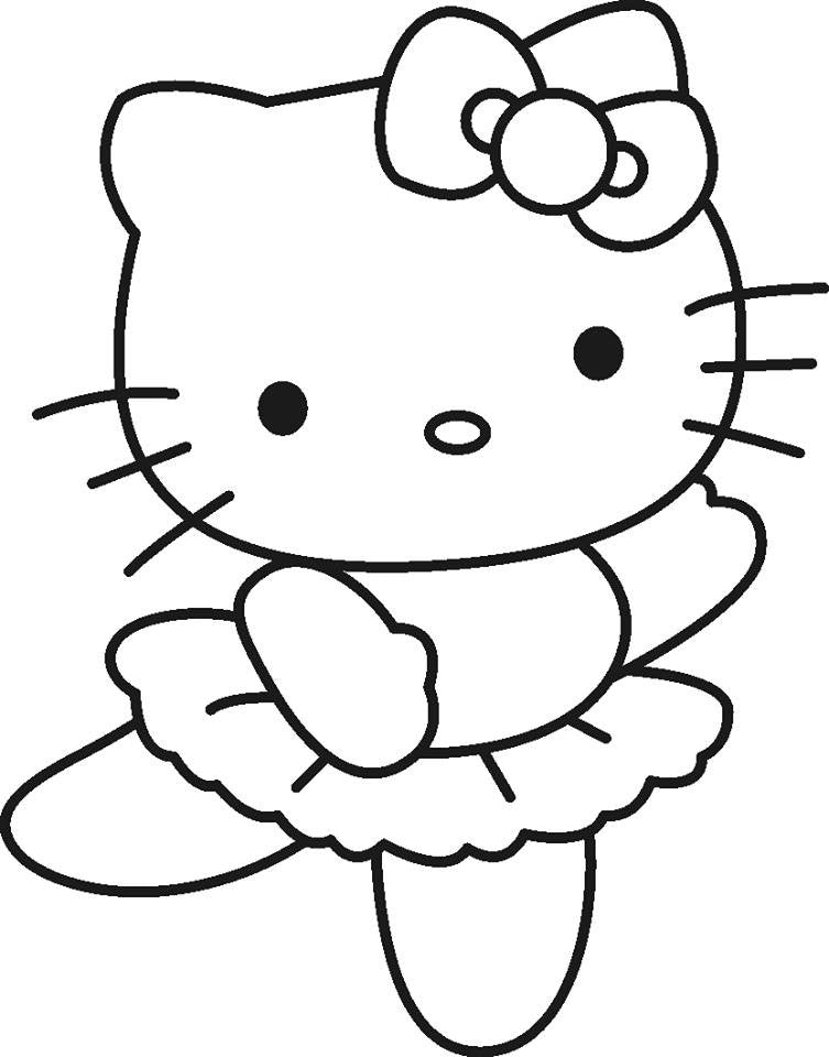 Hello Kitty Ballet Dancer Die Cut Vinyl Sticker Decal