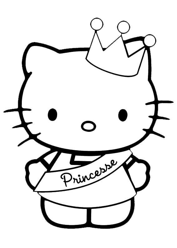 Hello Kitty Princesse Die Cut Vinyl Sticker Decal