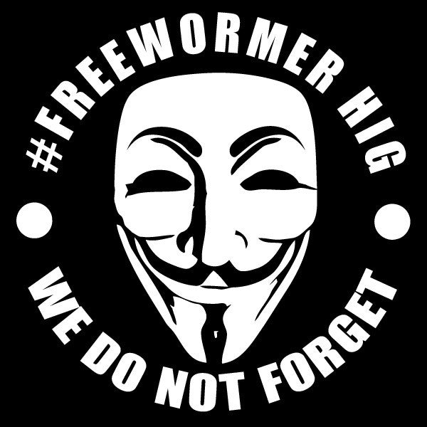 Anonymous - #Freew0mer Hig - We Do Not Forget - Die Cut Vinyl Sticker Decal