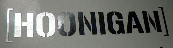 Hoonigan Sign Hoonigan Sign JDM Racing | Die Cut Vinyl Sticker Decal | Blasted Rat