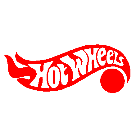 Hot Wheels Logo | Die Cut Vinyl Sticker Decal | Blasted Rat