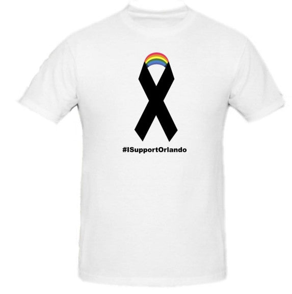 #ISupportOrlando Pulse Gay Nightclub Bar Terror Attack Shooting Orlando Memorial T-shirt | Blasted Rat