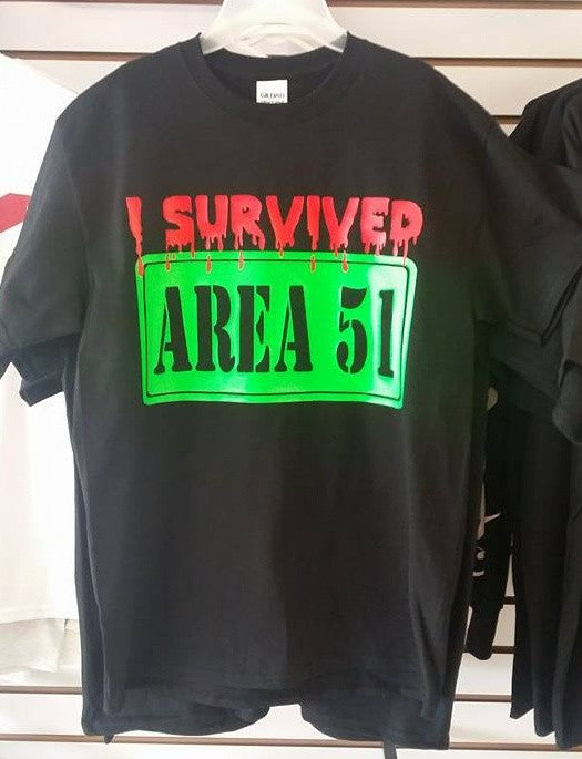 I Survived Area 51 Alien T-shirt | Blasted Rat