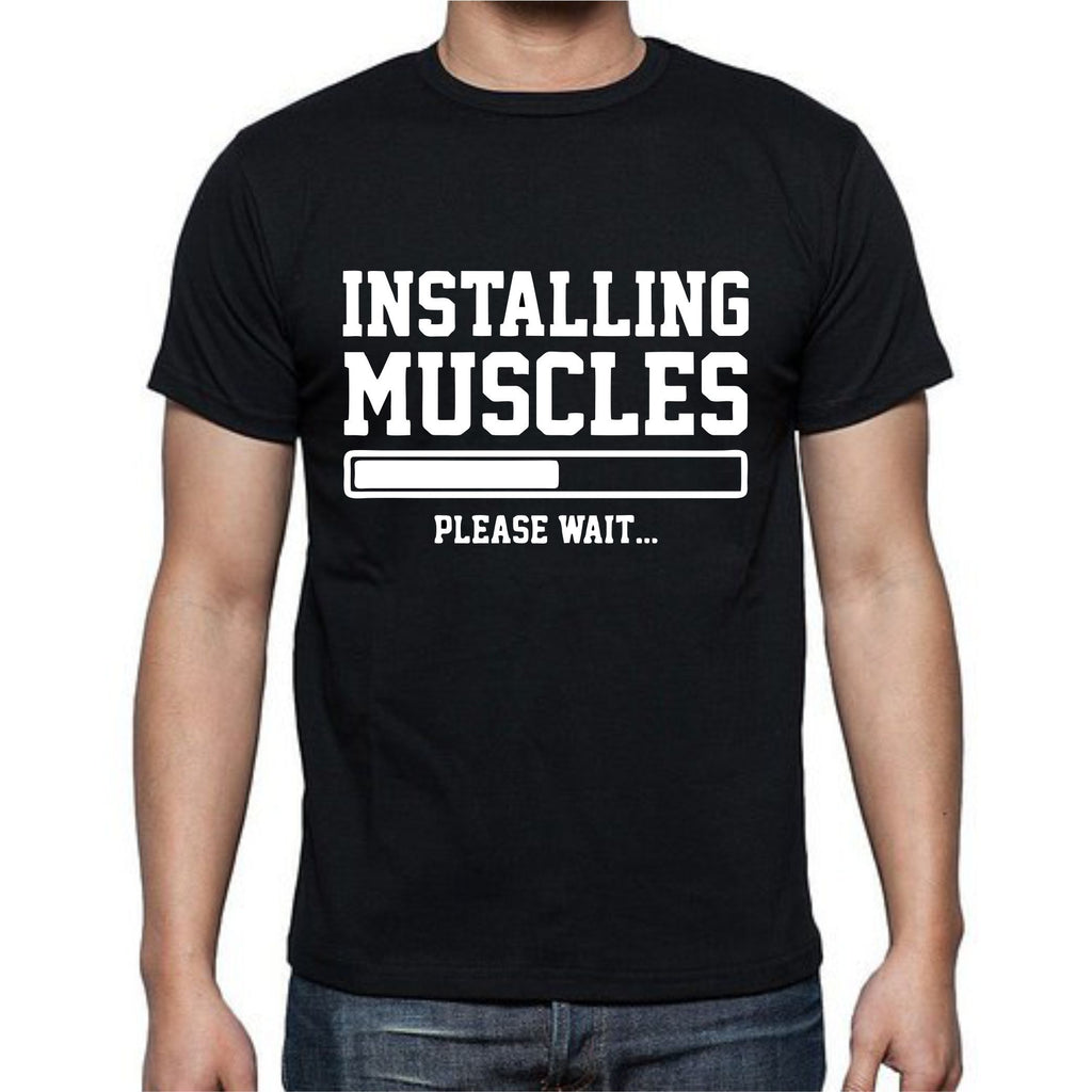 Installing Muscles T-Shirt