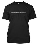 The Fifth Column Join The Infiltration T-shirt
