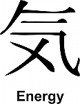 Energy Kanji JDM Racing | Die Cut Vinyl Sticker Decal | Blasted Rat