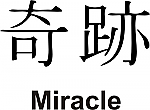 Miracle Kanji JDM Racing | Die Cut Vinyl Sticker Decal | Blasted Rat