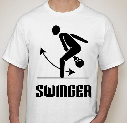 Kettlebell Swinger Instruction MMA Crossfit T-shirt | Blasted Rat