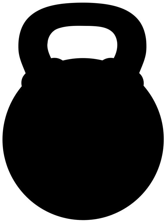 Kettlebell Crossfit MMA Variation |  Die Cut Vinyl Sticker Decal