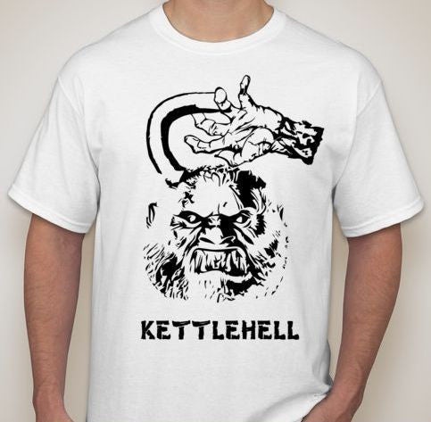 Kettlehell Kettlebell MMA Crossfit T-shirt | Blasted Rat