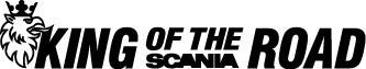 King of the road, Scania - Die Cut Vinyl Sticker Decal