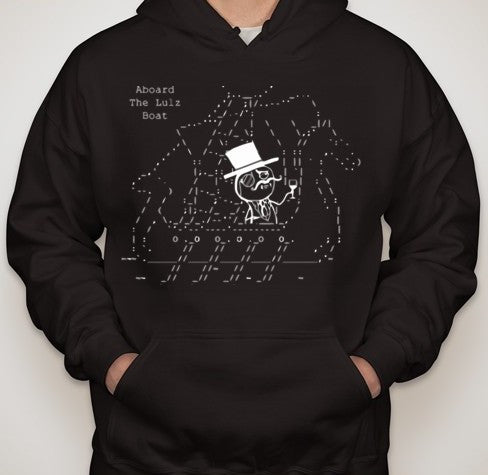 Anonymous Lulzsec Lulzboat Hoodie