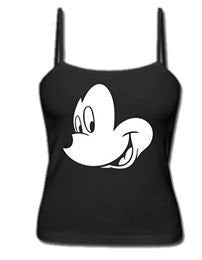 Mickey Mouse Teasing Women's Tank Top Singlet