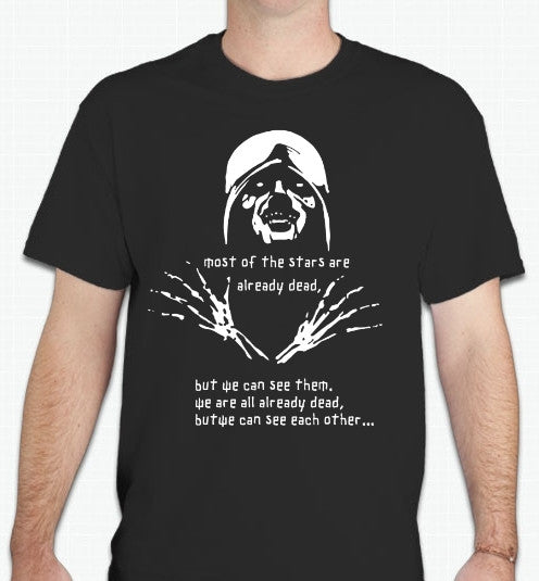Nihilist Necromancer Most Of The Stars Are Already Dead T-shirt | Blasted Rat