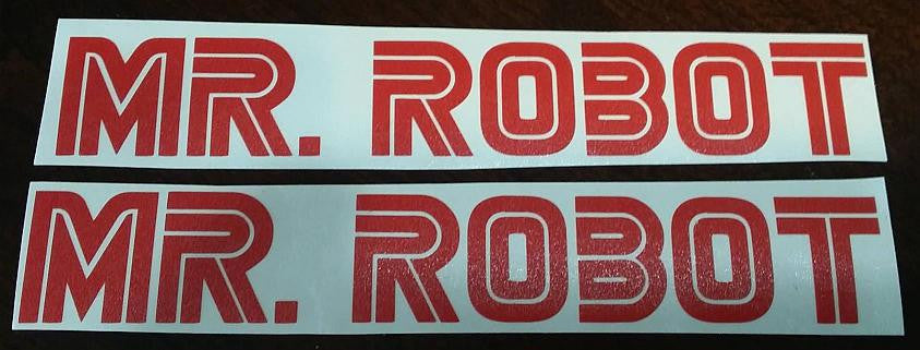 Mr Robot TV Show Logo | Die Cut Vinyl Sticker Decal
