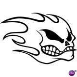 JDM Mustang Skull  Die Cut Vinyl Sticker Decal