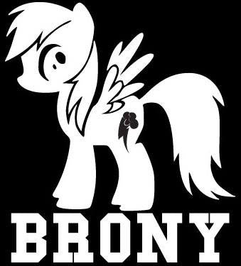 My Little Pony Brony Die Cut Vinyl Sticker Decal