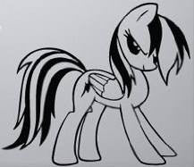 My Little Pony Thunder Die Cut Vinyl Sticker Decal