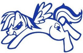 Friendship is magic, My Little Pony - Die Cut Vinyl Sticker Decal
