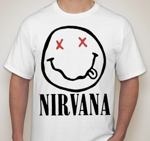 Nirvana Smiley Other Style T-shirt | Blasted Rat