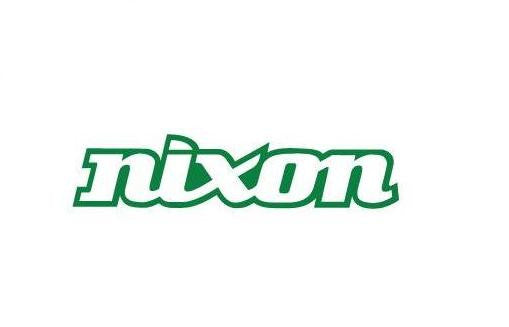 Nixon Skateboards Text Logo | Die Cut Vinyl Sticker Decal | Blasted Rat