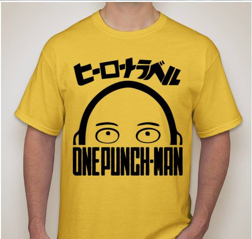 Onepunch Man Logo Manga T-shirt | Blasted Rat