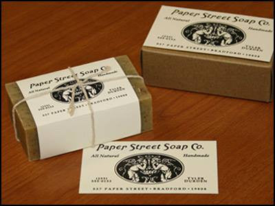 Paper Street Soap Bar Natural Handmade Tyler Durden Fight Club