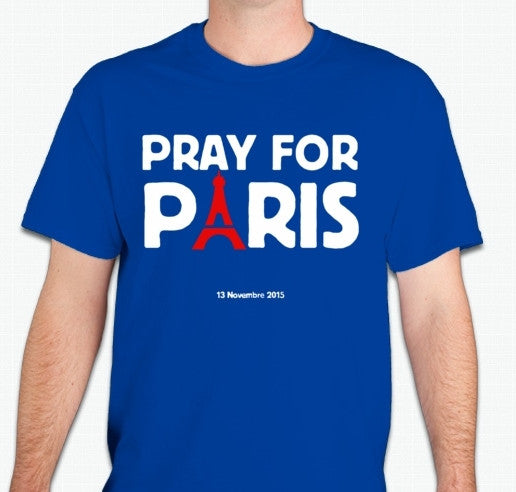 Pray For Paris November 13 Terror Attack Solidarity With The Victims T-shirt | Blasted Rat