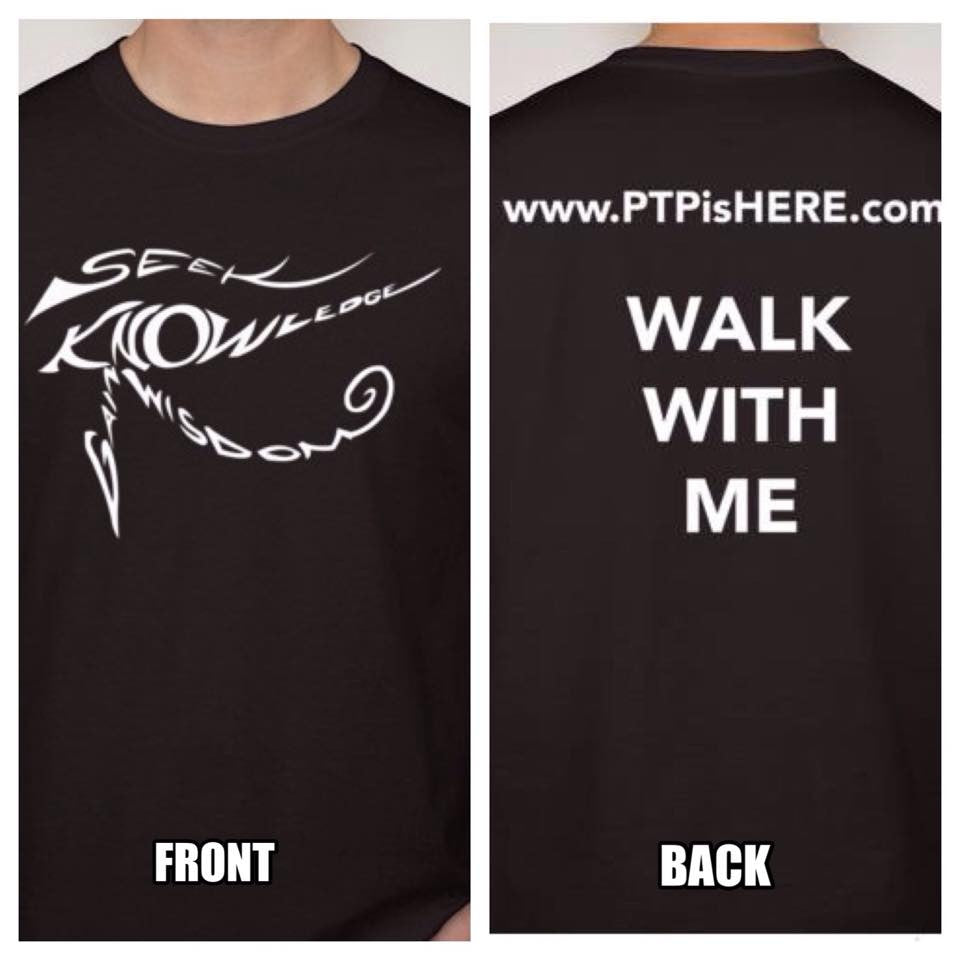 PTP Hip Hop Artist Walk With Me T-shirt