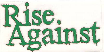 Rise Against | Die Cut Vinyl Sticker Decal | Blasted Rat