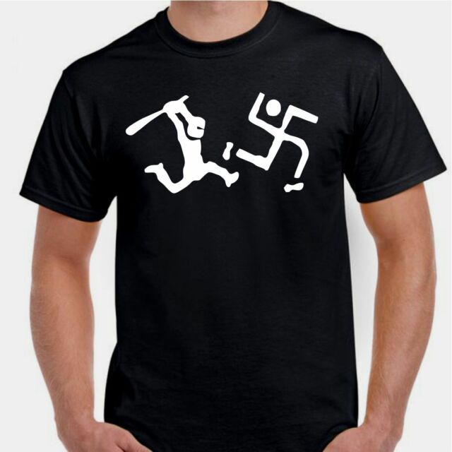 Nazi Beatdown Antifa Protest Anarchy T-shirt