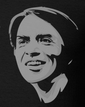 Carl Sagan - Die Cut Vinyl Sticker Decal