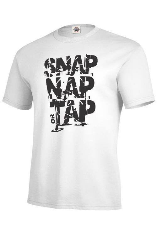Snap Nap Or Tap MMA Judo Ground Fighting T-shirt | Blasted Rat