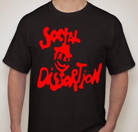 Social Distortion Logo T-shirt | Blasted Rat
